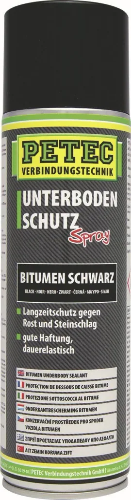 Unterbodenschutz Bitumen Spray, schwarz, 500 ml
