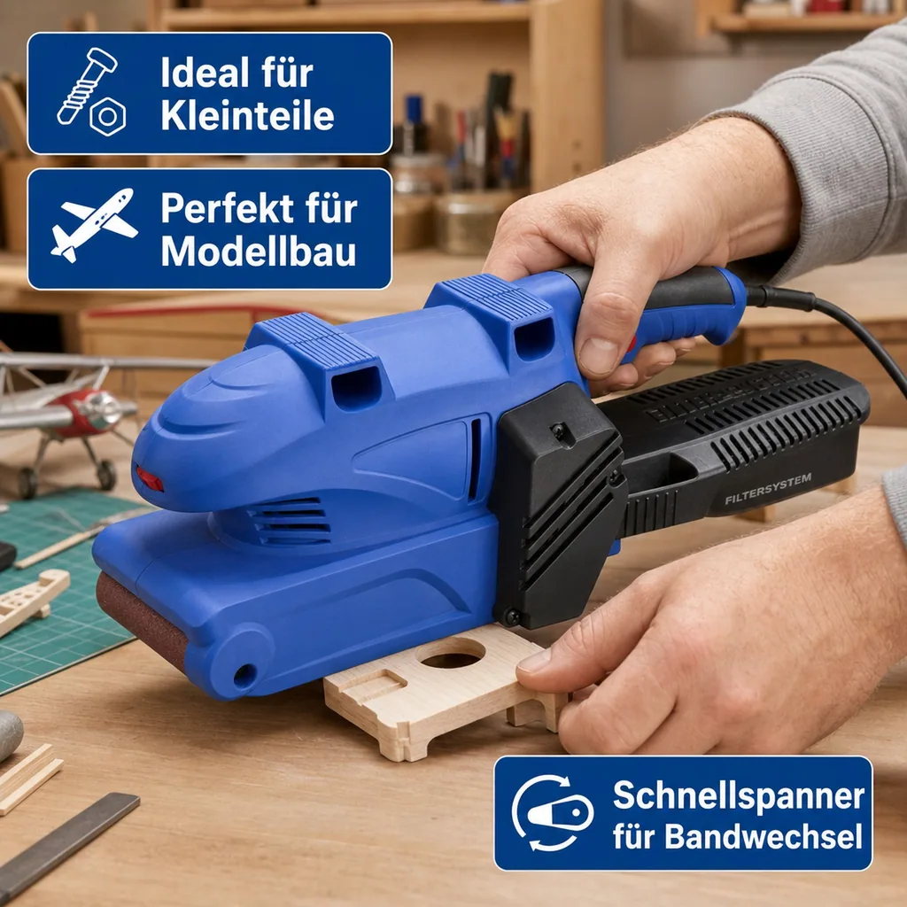 Bandschleifer 600 W - 2 Funktionen