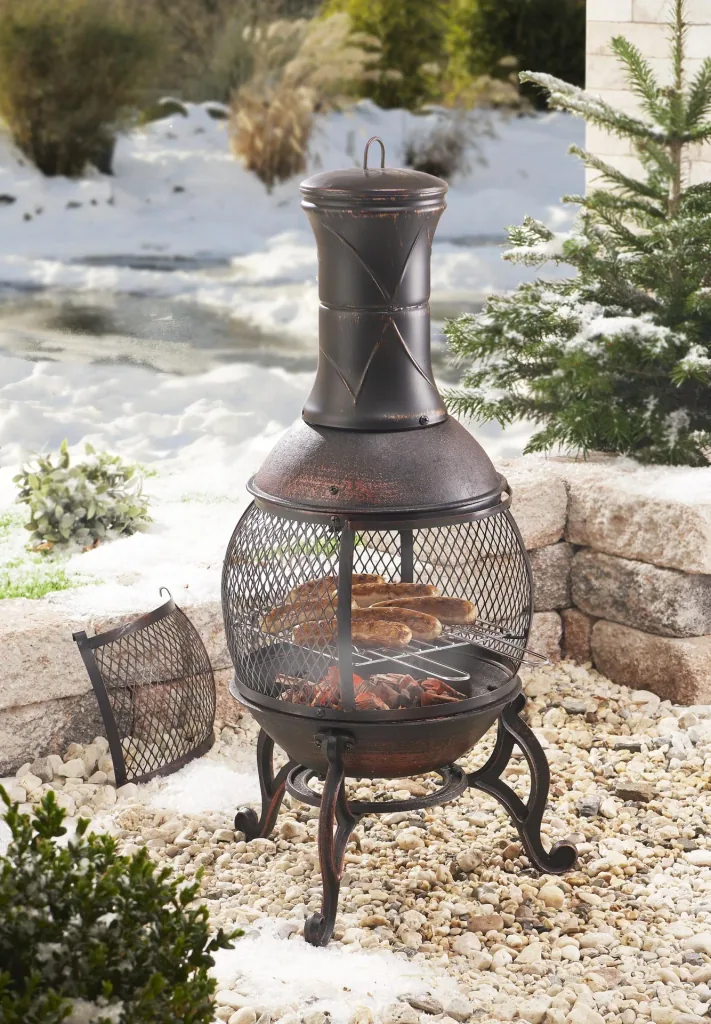 Terrassen- und Grillofen