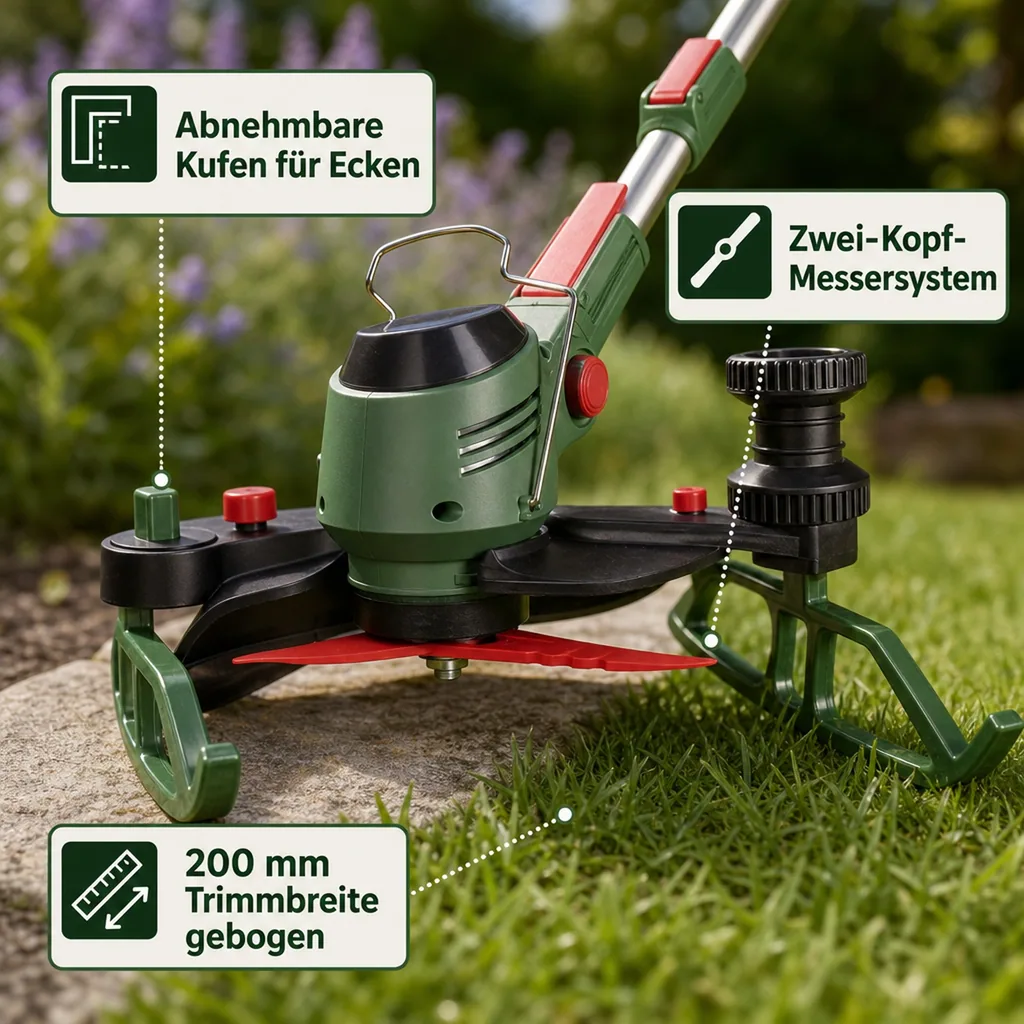 Akku-Trimmer "5in1 X-Slider", 18 Volt (Ohne Akku und Ladegerät)