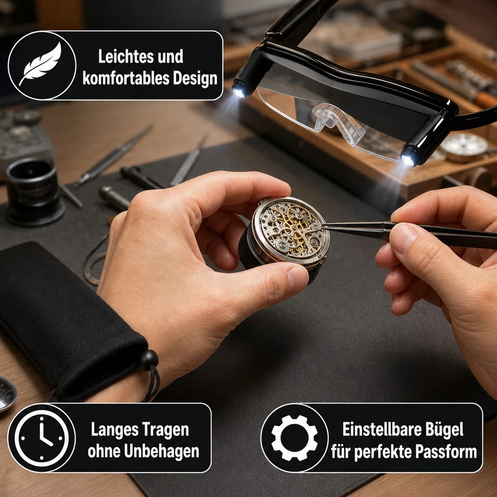 LED Vergrößerungsbrille