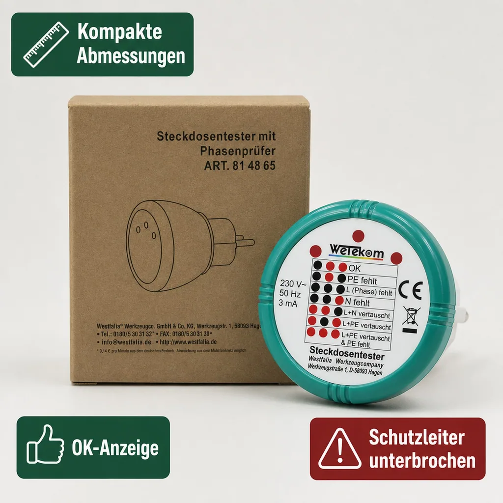 Steckdosenprüfer