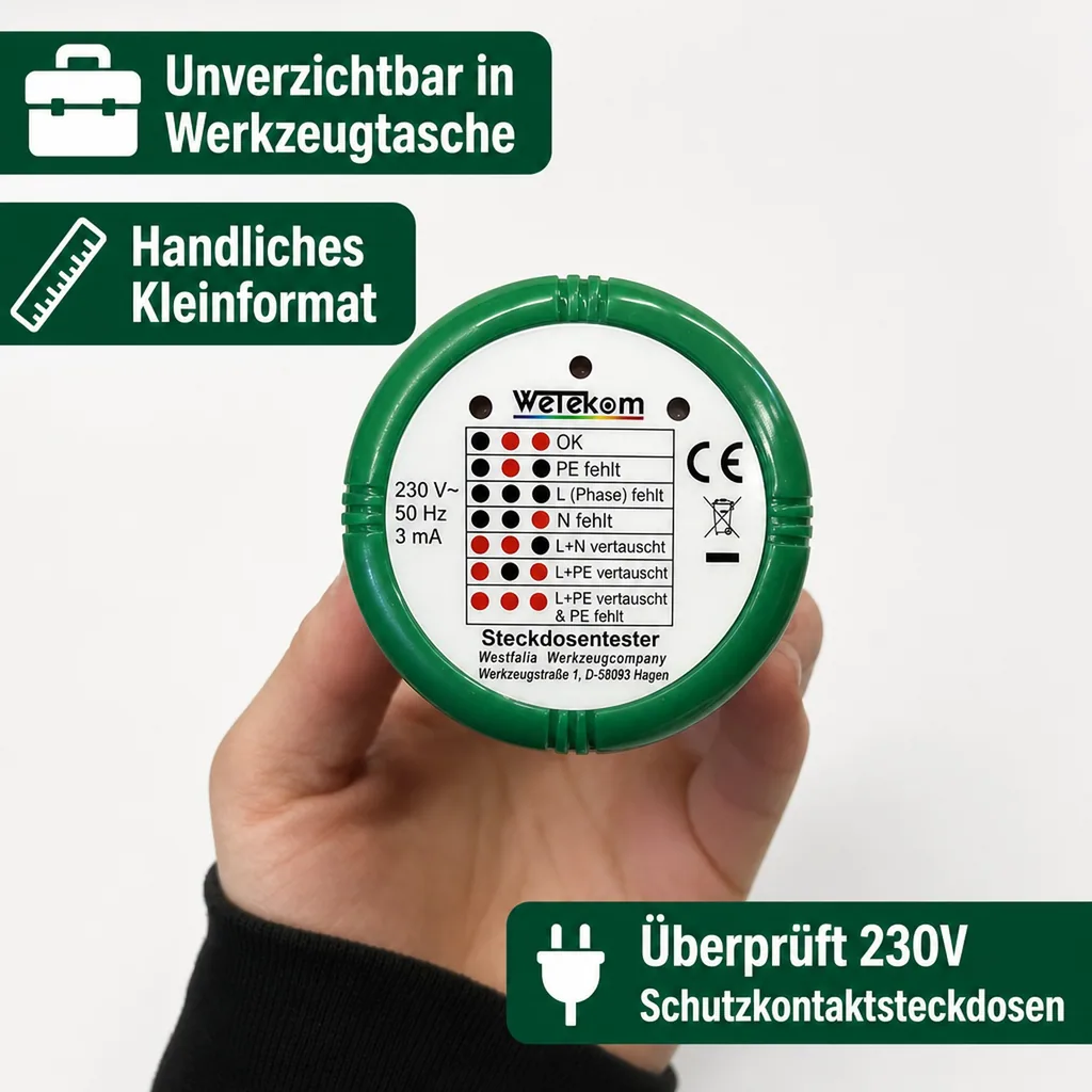 Steckdosenprüfer