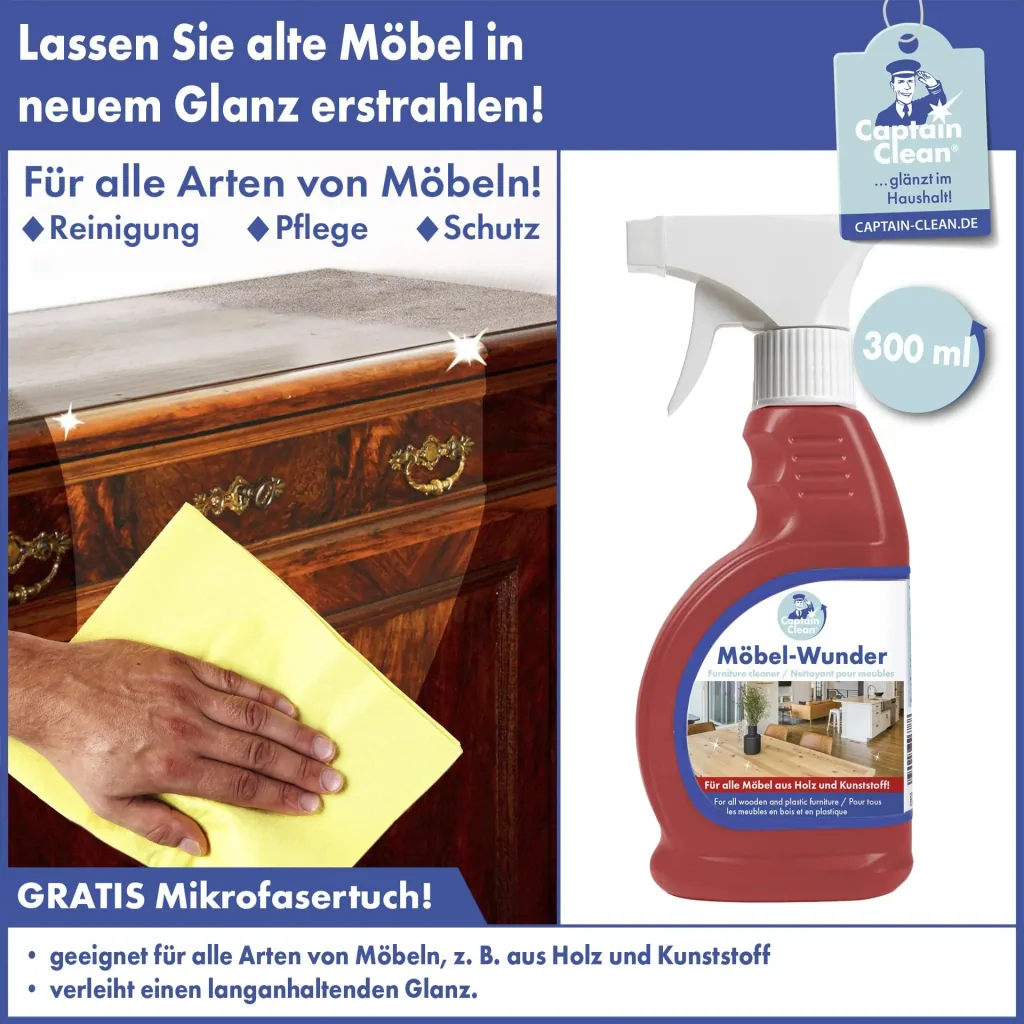 Möbel-Wunder, 300 ml inkl. Mikrofasertuch