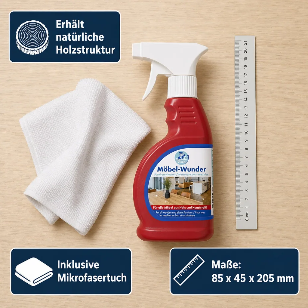 Möbel-Wunder, 300 ml inkl. Mikrofasertuch