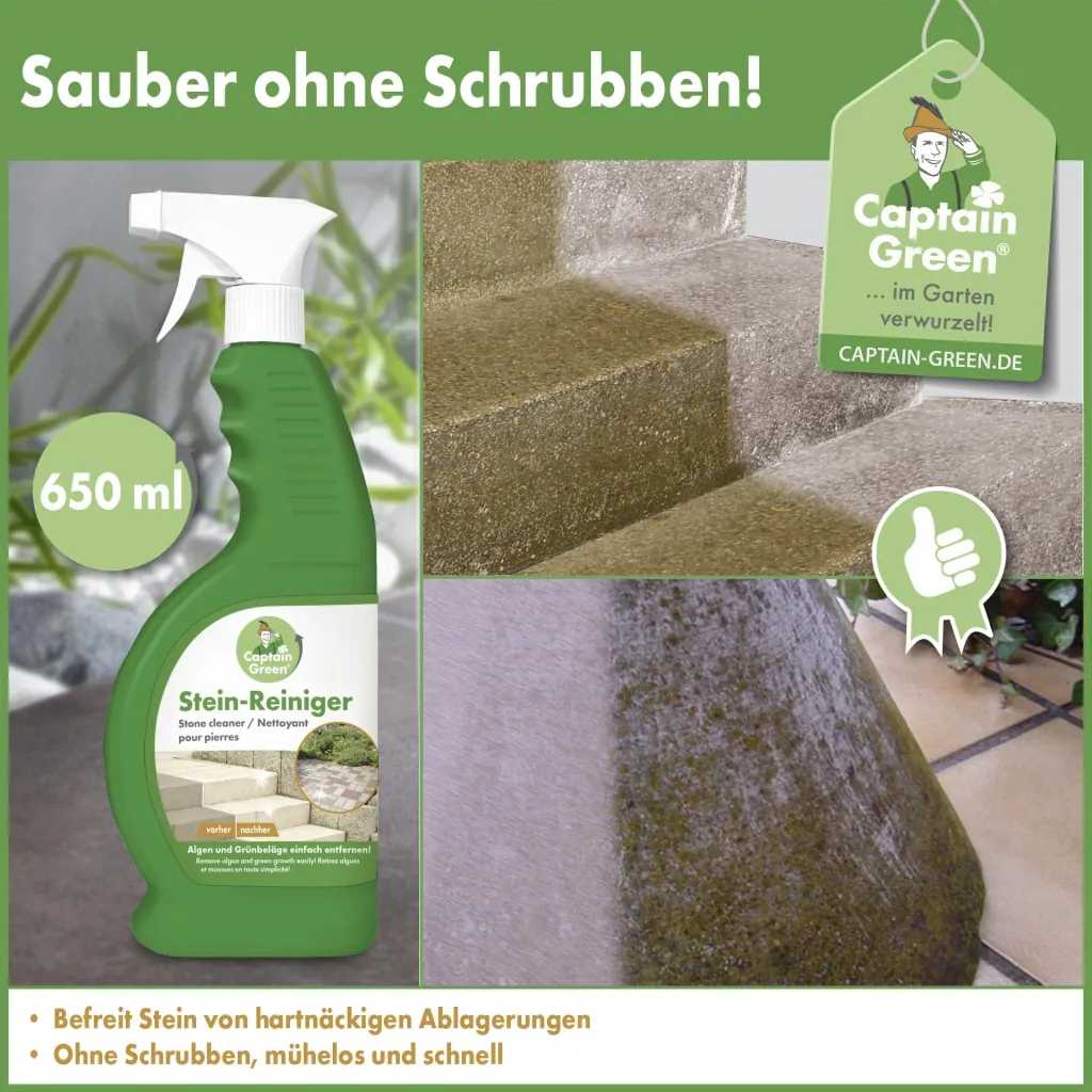 Captain Green Steinreiniger, 650 ml