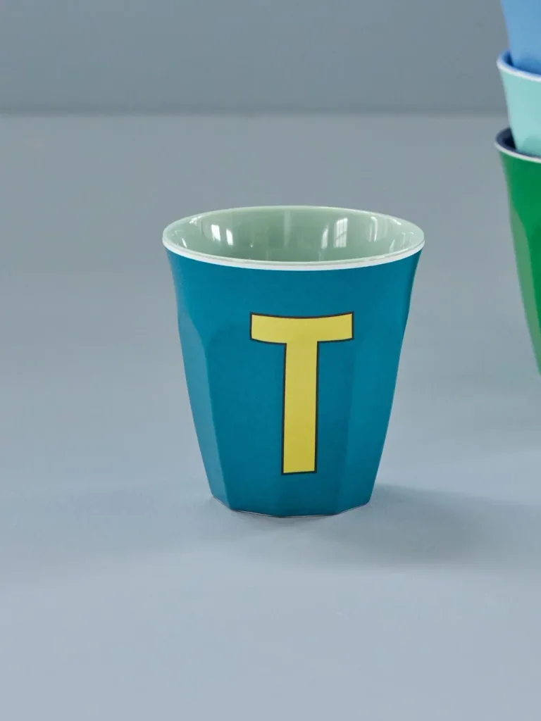 RICE Becher - T, 250 ml, Melamine, Farbe: Smaragd