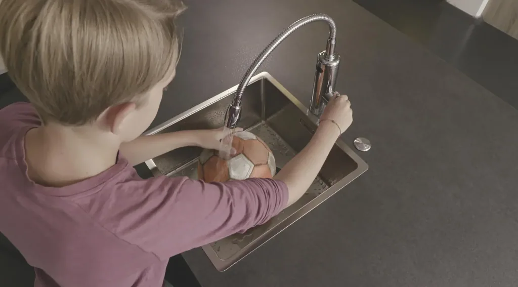 Aquadon Smart Heater, Warm- und Kaltwasserarmatur