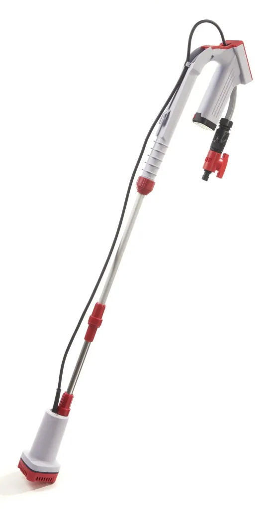 Akku-Regenfasspumpe teleskopierbar, 12 Volt