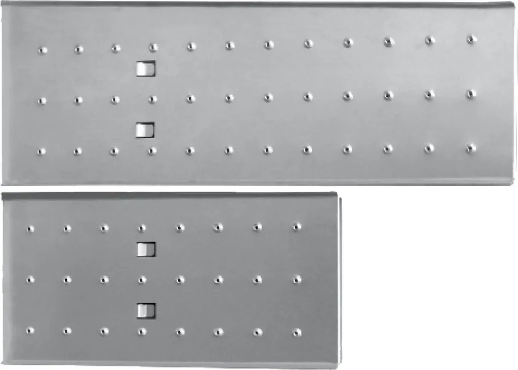 Plattform zu CORDA-Gelenkleiter 4x3 Sprossen (Nachrüstset)