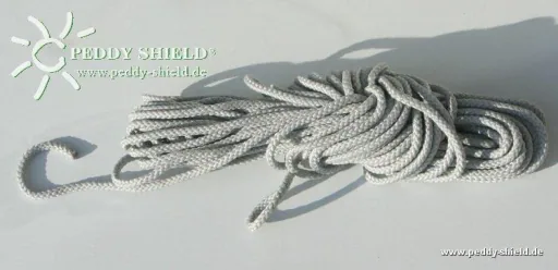 Balkonverkleidung, hell silbergrau, 75 x 300 cm