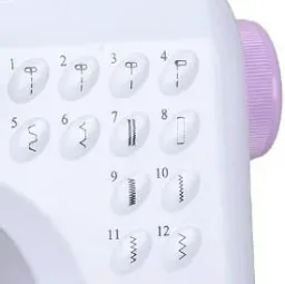 Nähmaschine mit 12 Stichprogrammen