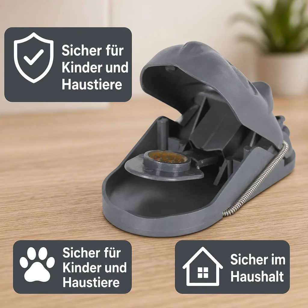 Mausefalle "mouseStop", 2 Stück