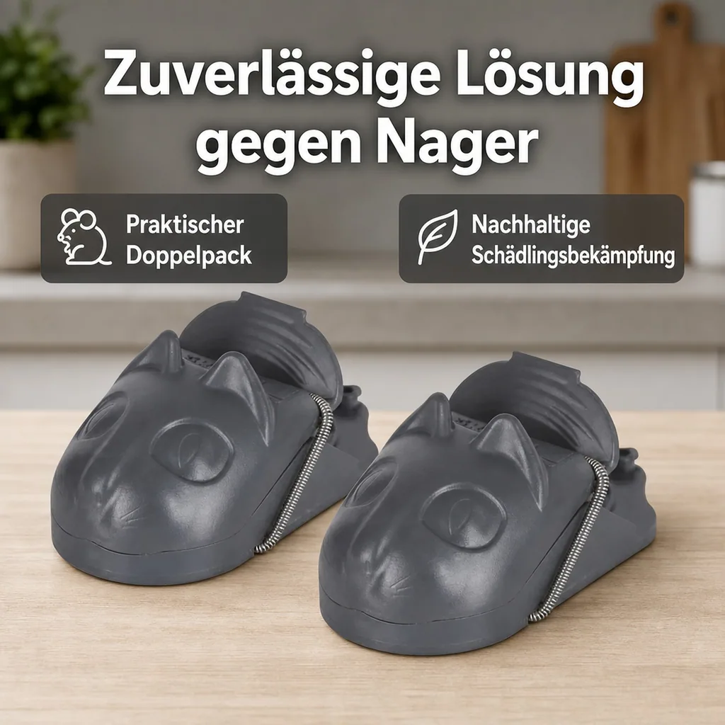Mausefalle "mouseStop", 2 Stück