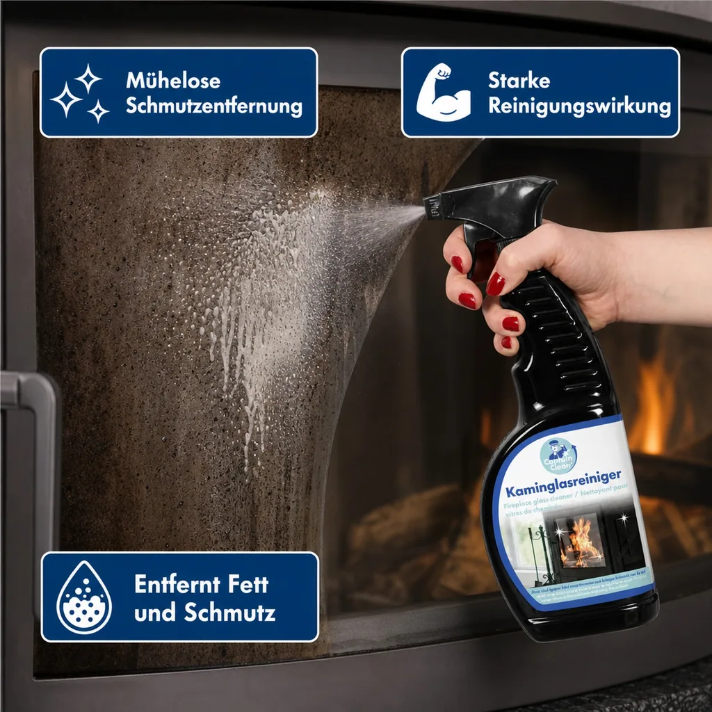 Kaminglas Reiniger, 650 ml