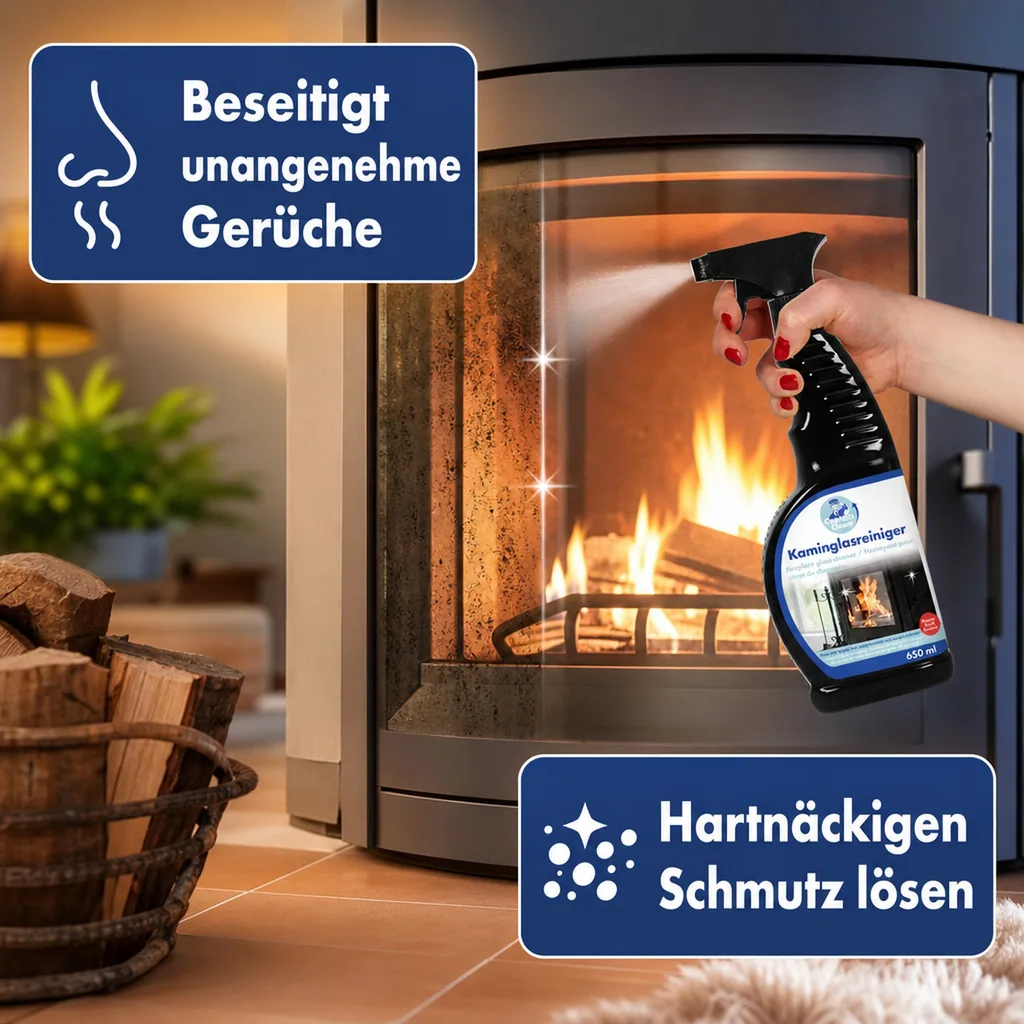 Kaminglas Reiniger, 650 ml