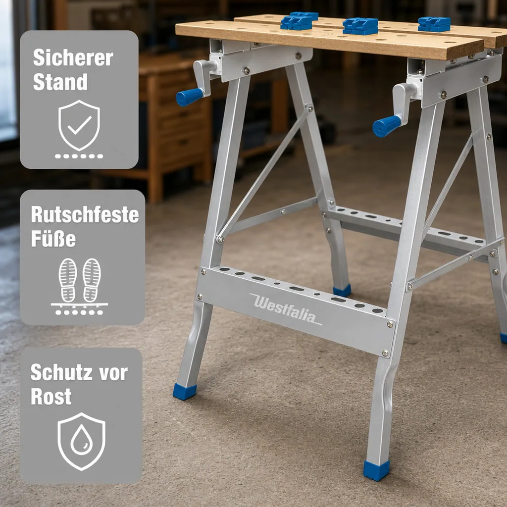 Profi Spanntisch, klappbar