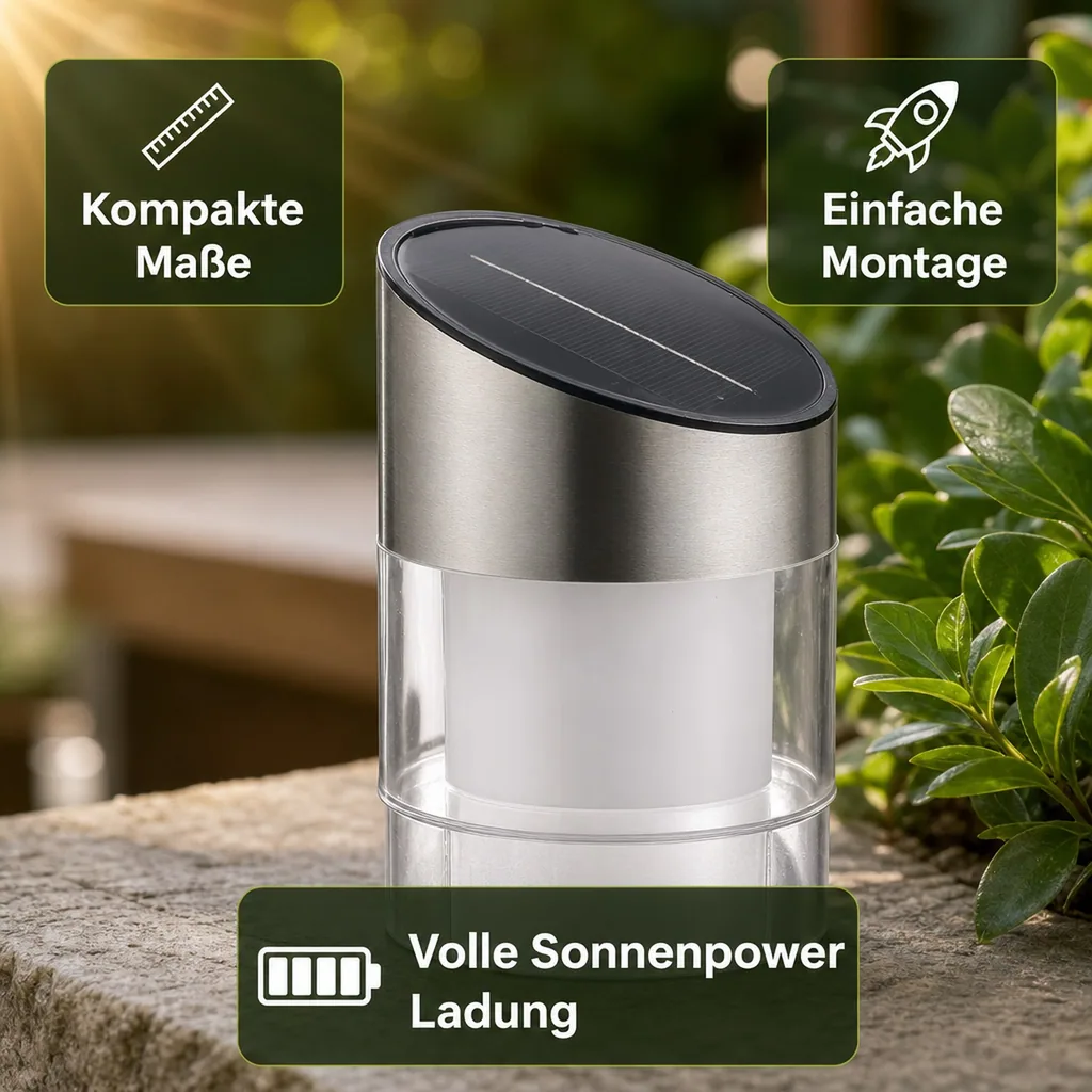Solar Lampe passend zu Wasserzapfstelle Nr. 863874, 891396, 959933