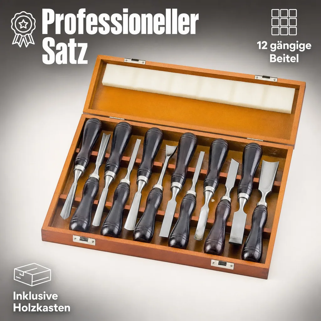 Bildhauer Beitel Satz 12-teilig