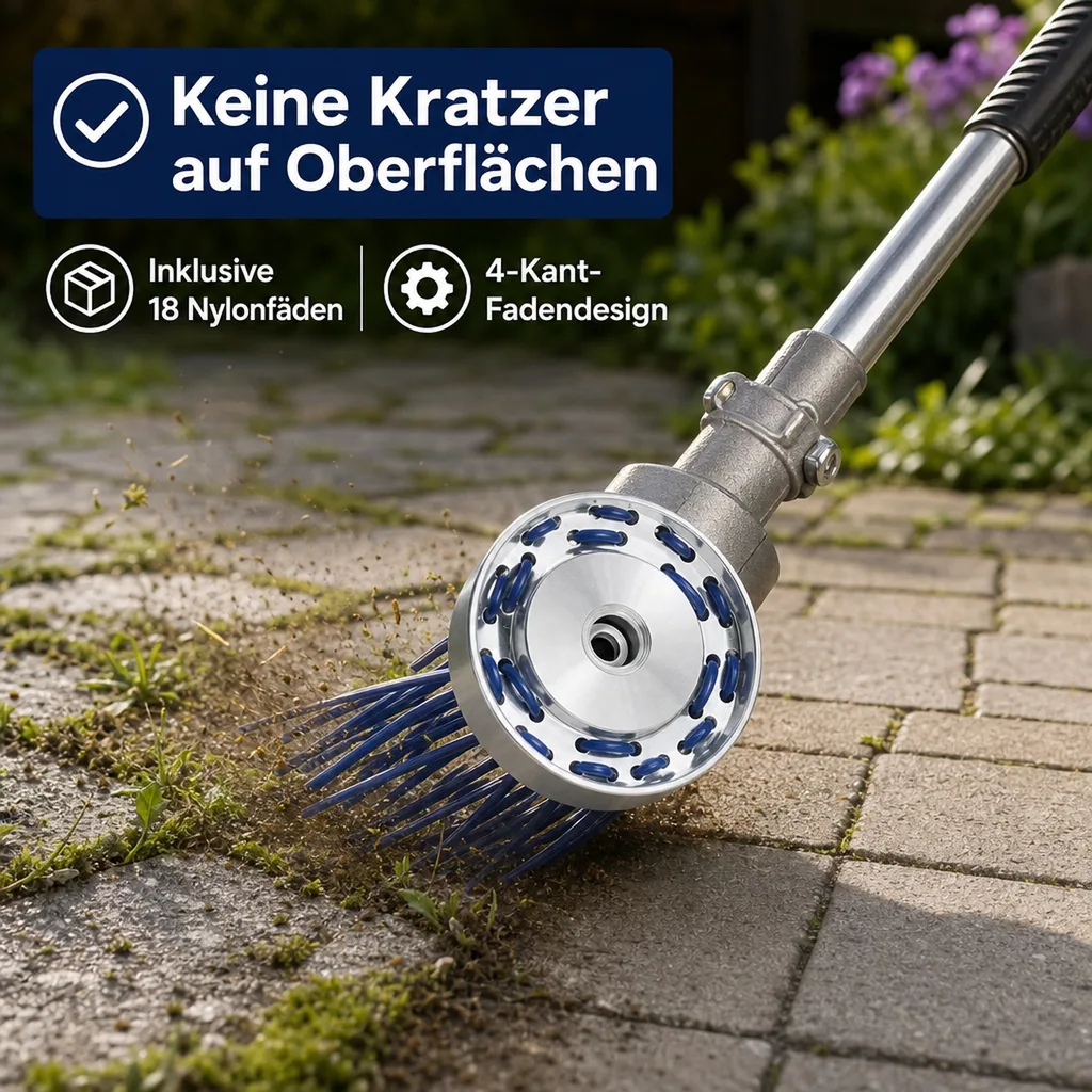 Wildkrautbürste Octo Pro