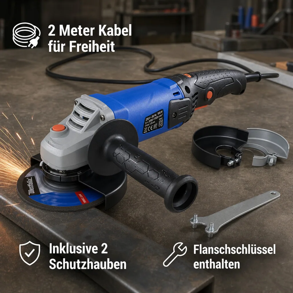 Winkelschleifer WS920, 125 mm