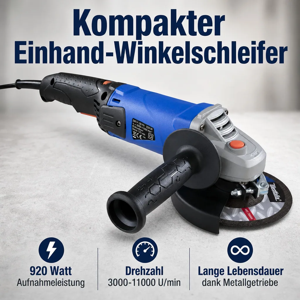 Winkelschleifer WS920, 125 mm