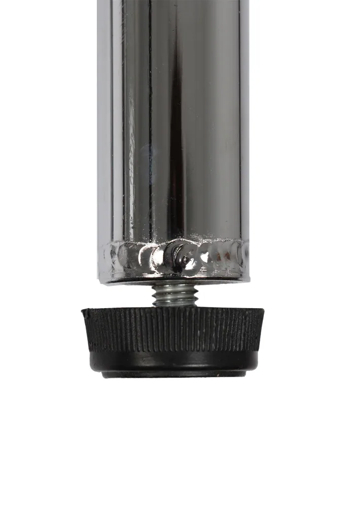 Trittstufe mit höhenverstellbarem Haltegriff, chrom, 88 - 108 cm