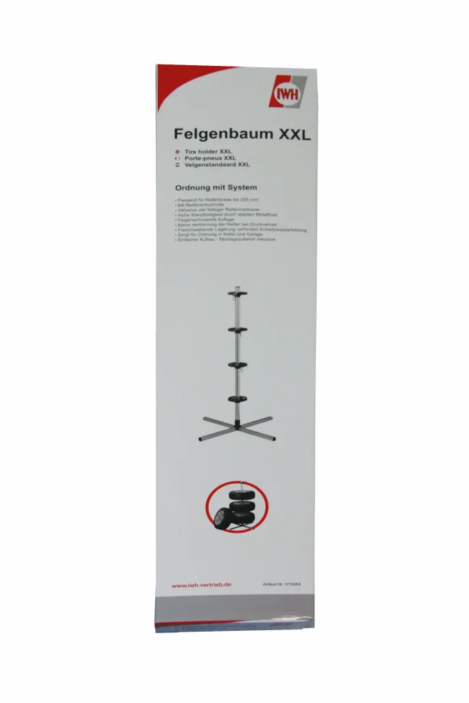 Felgenbaum bis Ø 295 mm Reifen