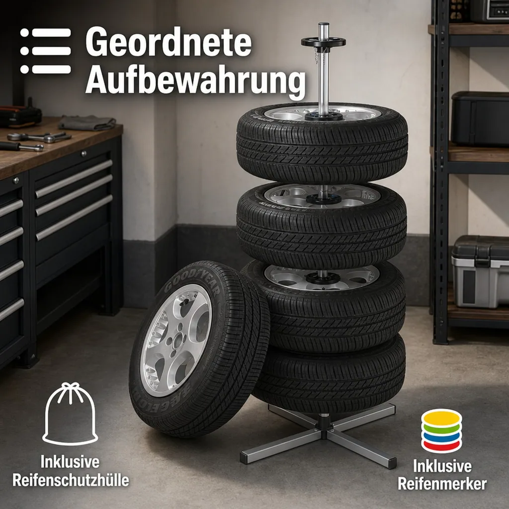 Felgenbaum bis Ø 295 mm Reifen