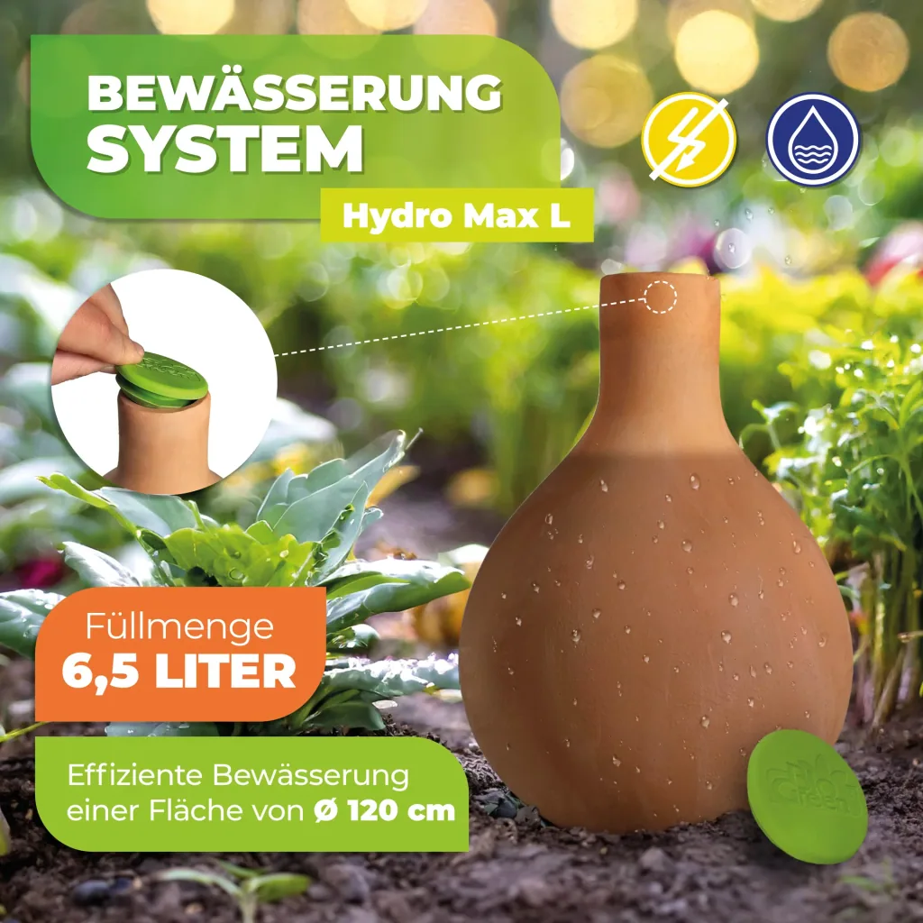 Olla-Bewässerung "Hydro Max" Größe L