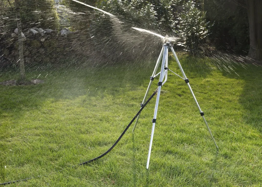 Profi Impulsregner, mit Teleskop Stativ