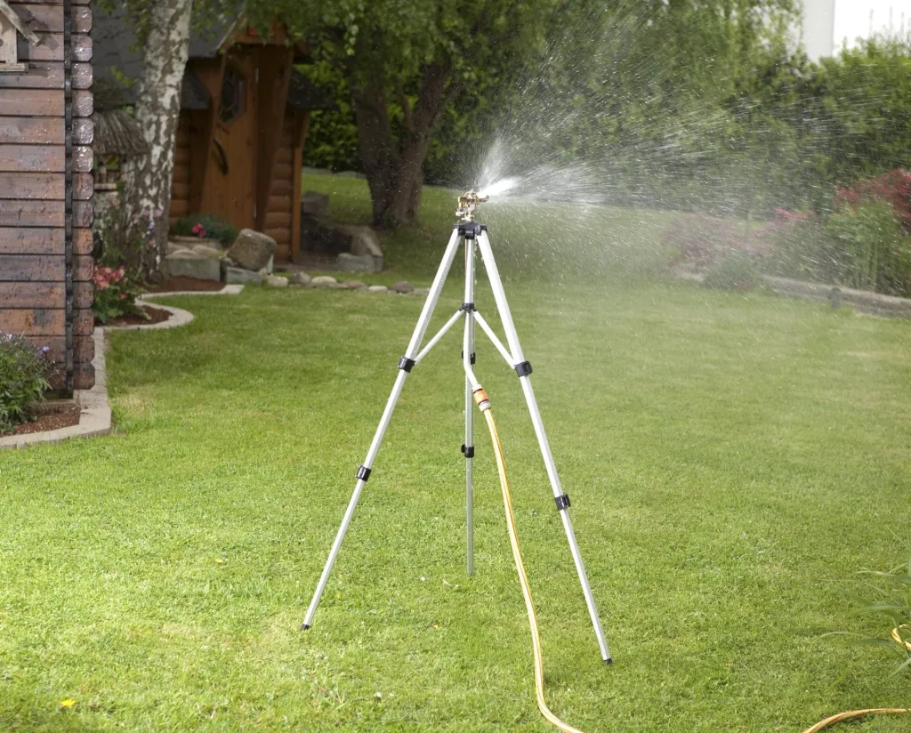 Profi Impulsregner, mit Teleskop Stativ
