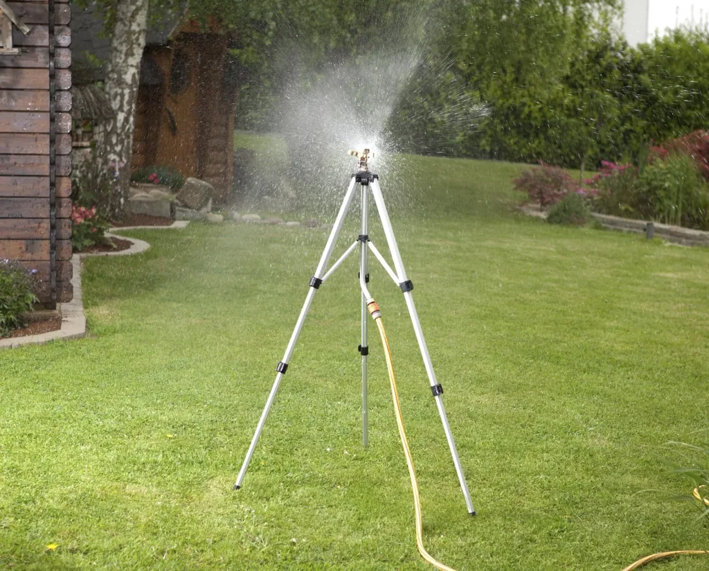 Profi Impulsregner, mit Teleskop Stativ