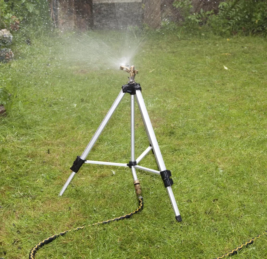 Profi Impulsregner, mit Teleskop Stativ