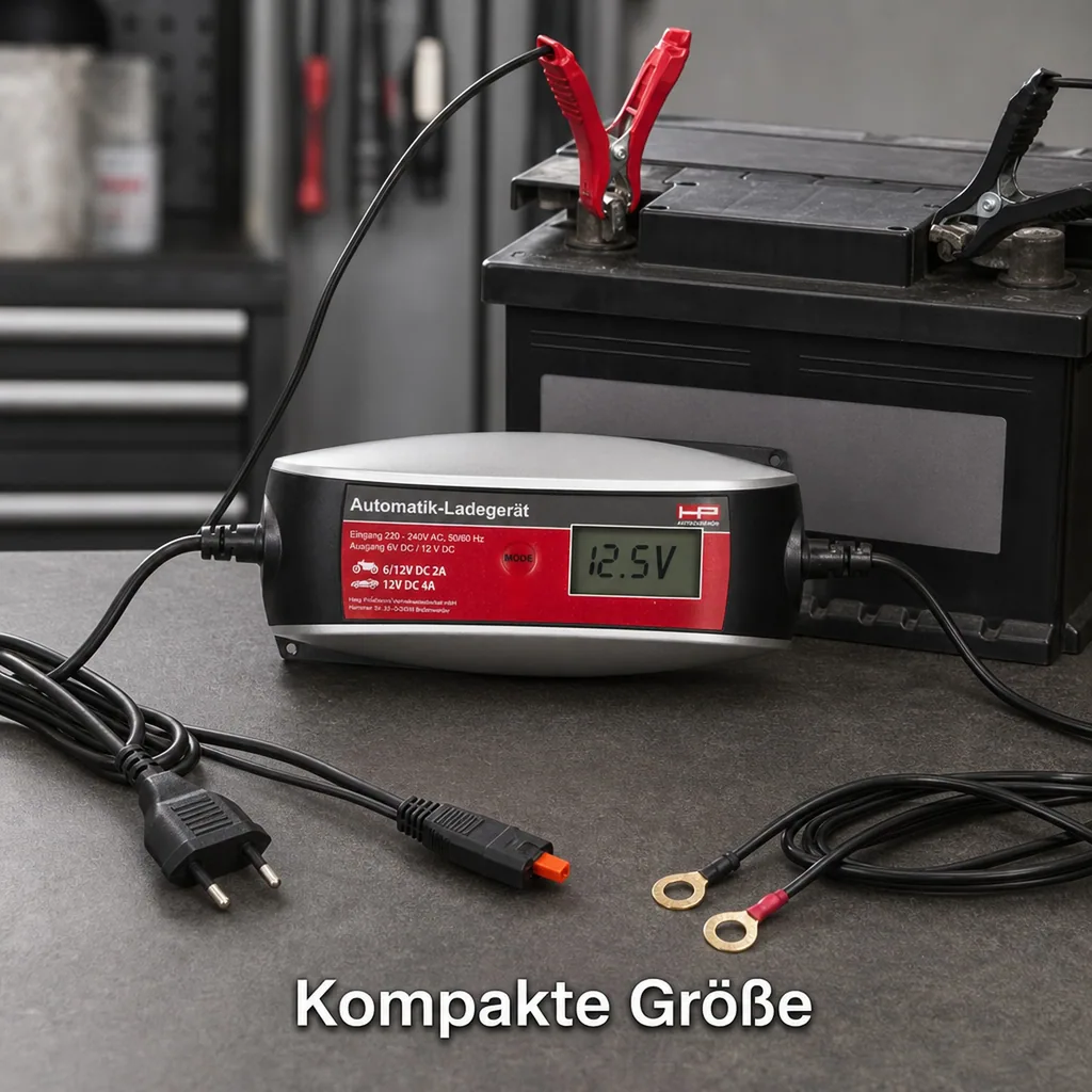 LCD Ladegerät Smart 6/12 Volt