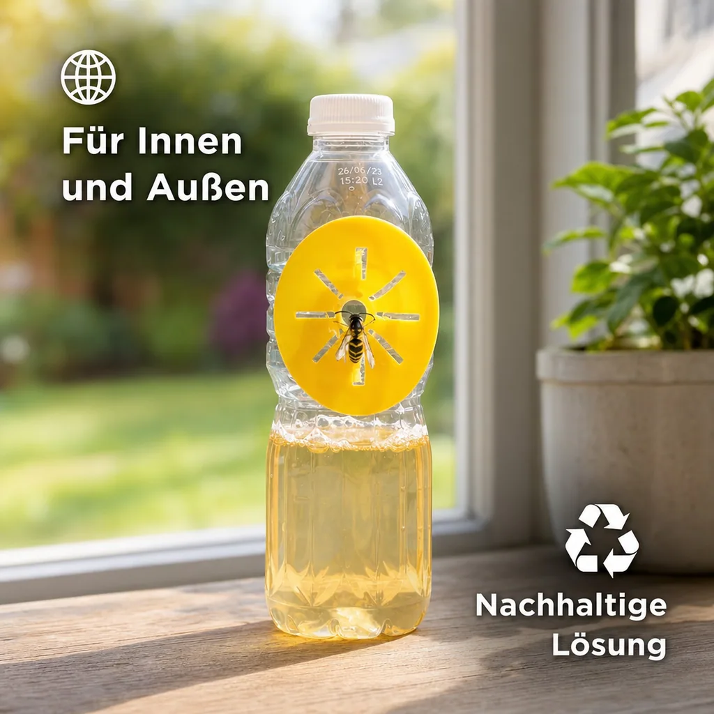 Wespenfalle für Flaschen, 6er-Set