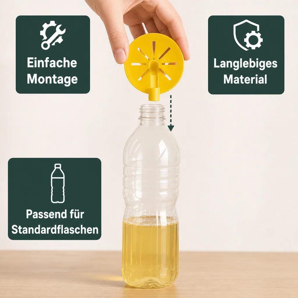 Wespenfalle für Flaschen, 6er-Set
