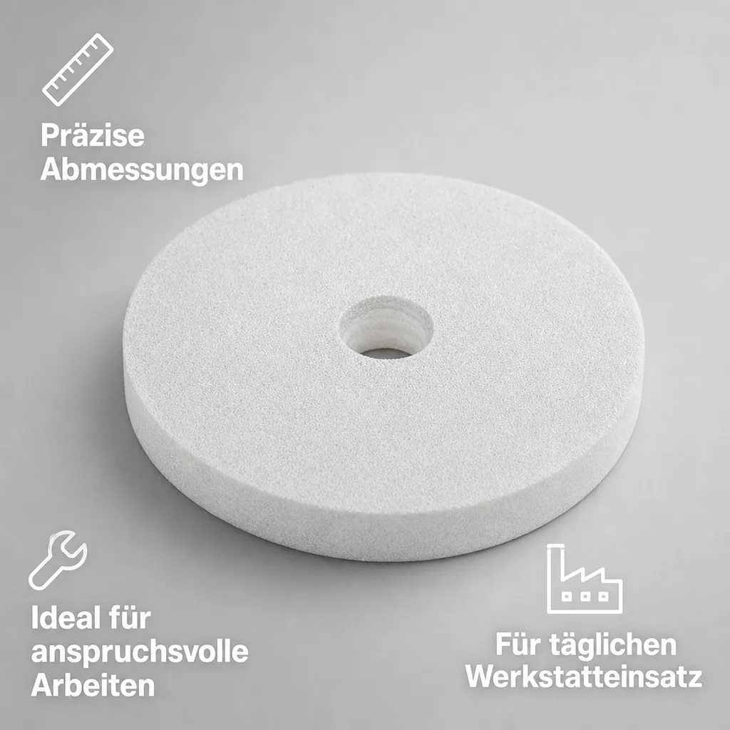 Schleifstein 100 x 20 x 16 mm zur Schleifmaschine Nr. 951099