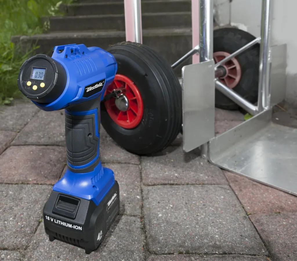 Kabellose Luftpumpe ADLP18, 18 Volt Li-Ion (ohne Akku und Ladegerät)