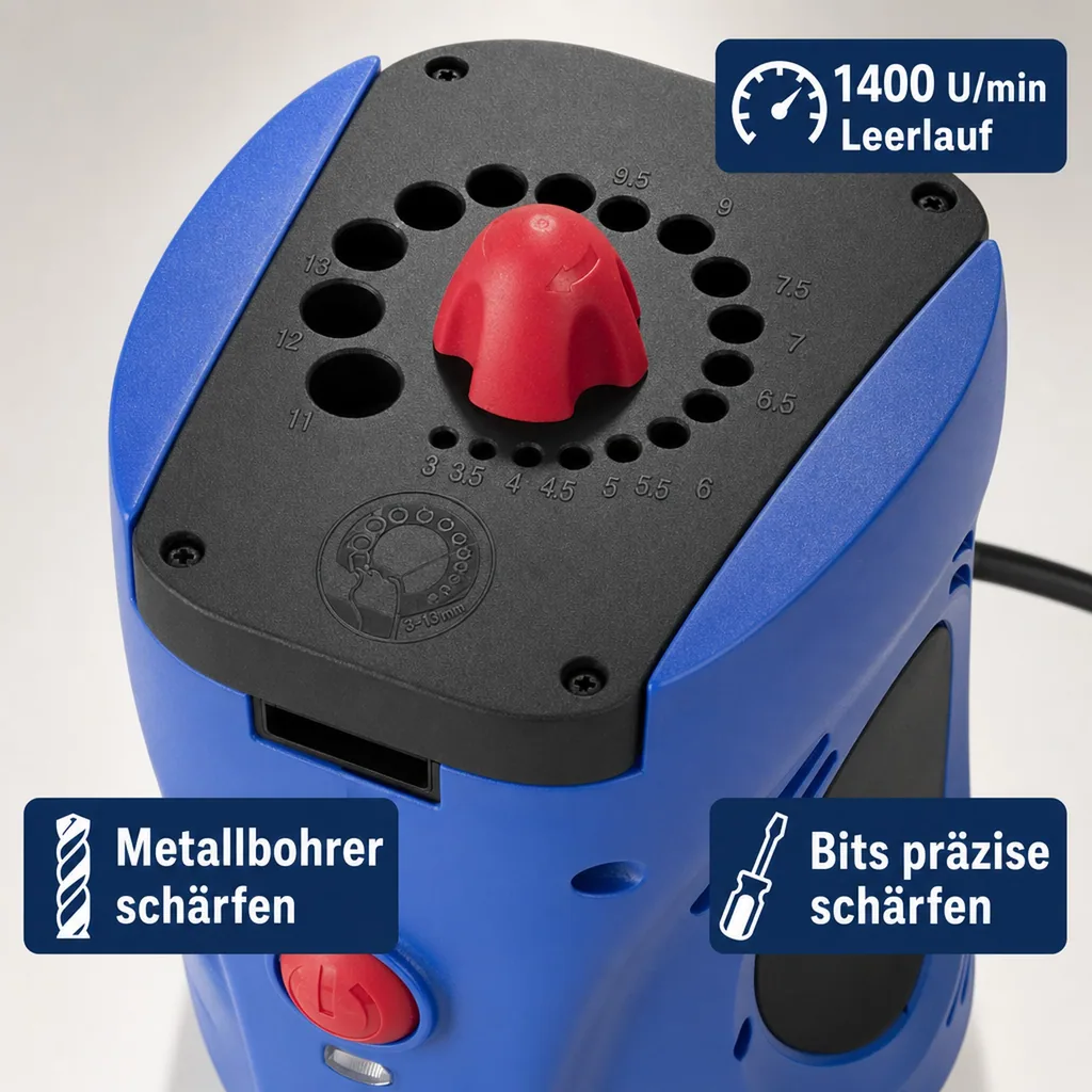 Elektro Spiralbohrer Schärfgerät 110W BSG110