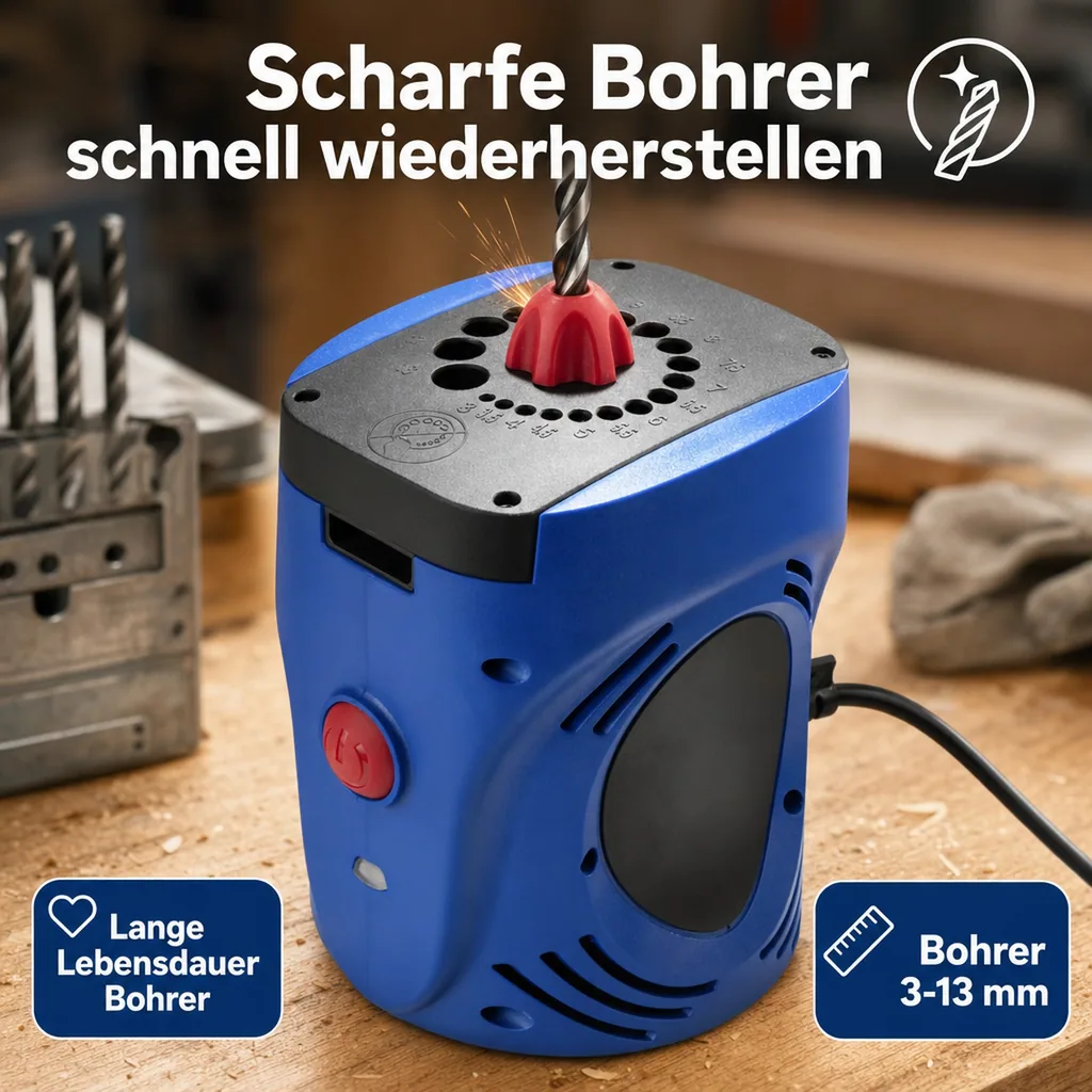 Elektro Spiralbohrer Schärfgerät 110W BSG110