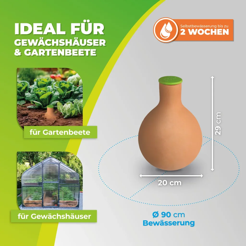 Olla-Bewässerung "Hydro Max" Größe M