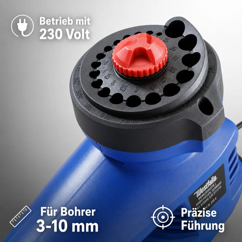 Elektro Spiralbohrer-Schärfgerät 95 W/ 230 V