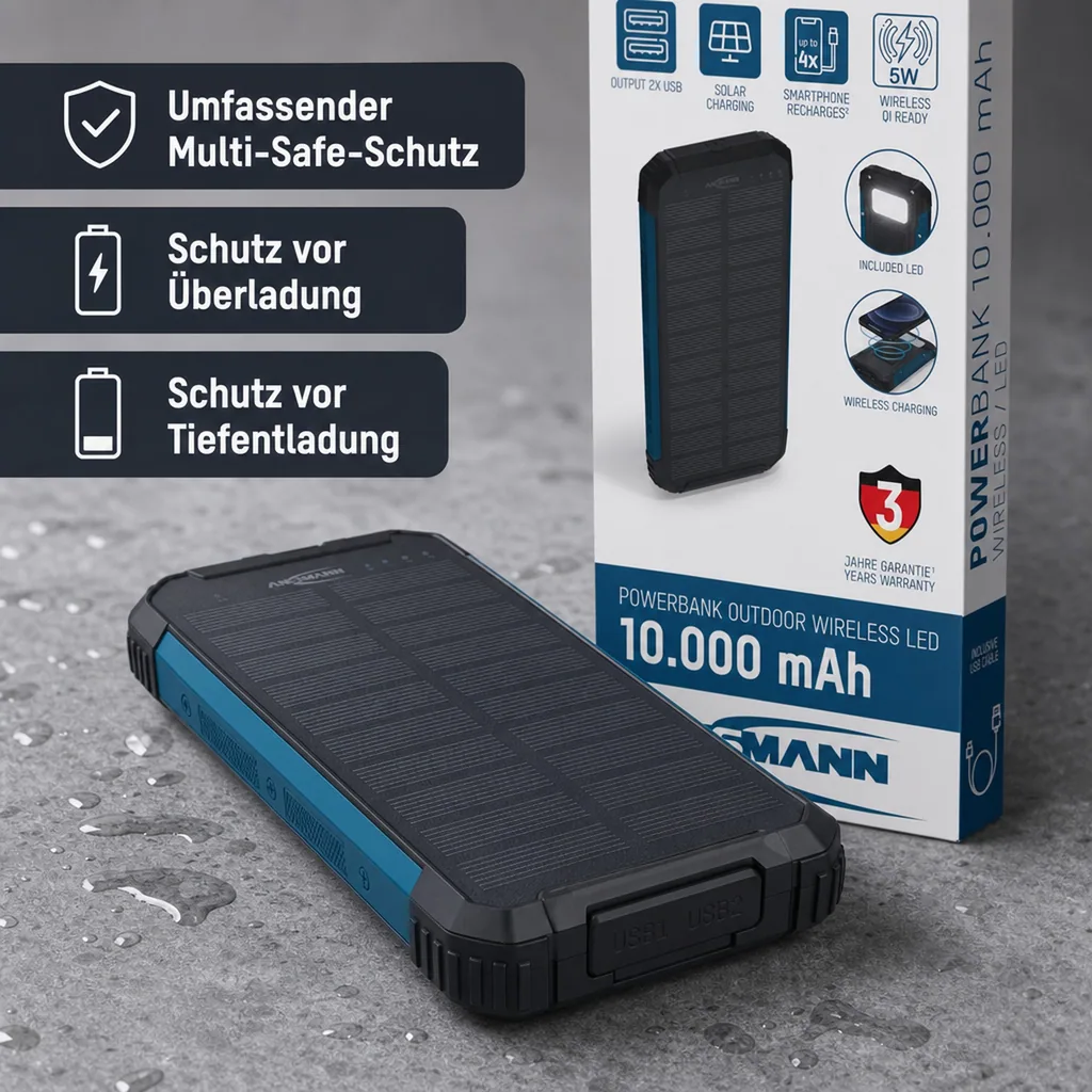 Outdoor Powerbank PB212W LED