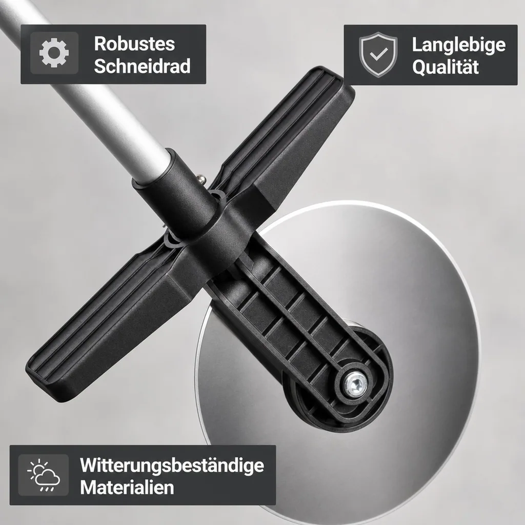 Rasenkantenroller inklusive Stab
