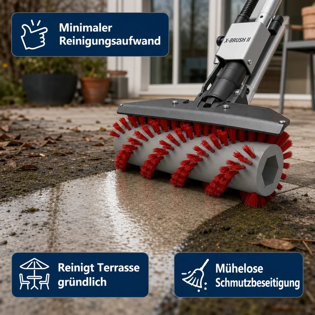 Grobschmutzbürste, für X-Brush Flächenreiniger Art.-Nr. 946024