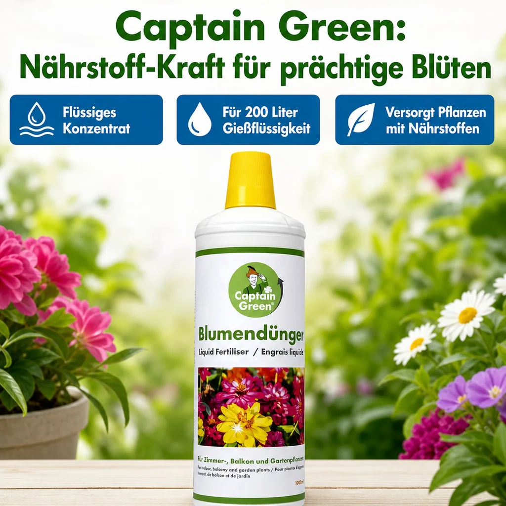 Blumendünger flüssig - 1 L
