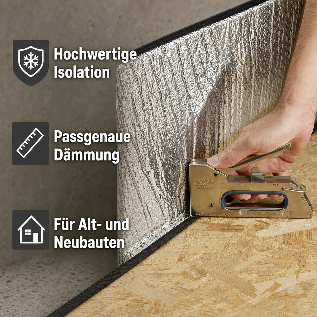 Isolation für Dachtreppen und Dachbodenöffnungen