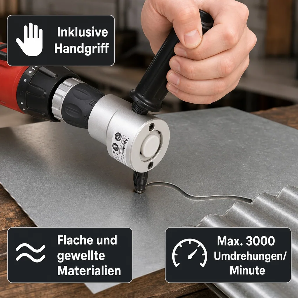 Blechknabber Vorsatz