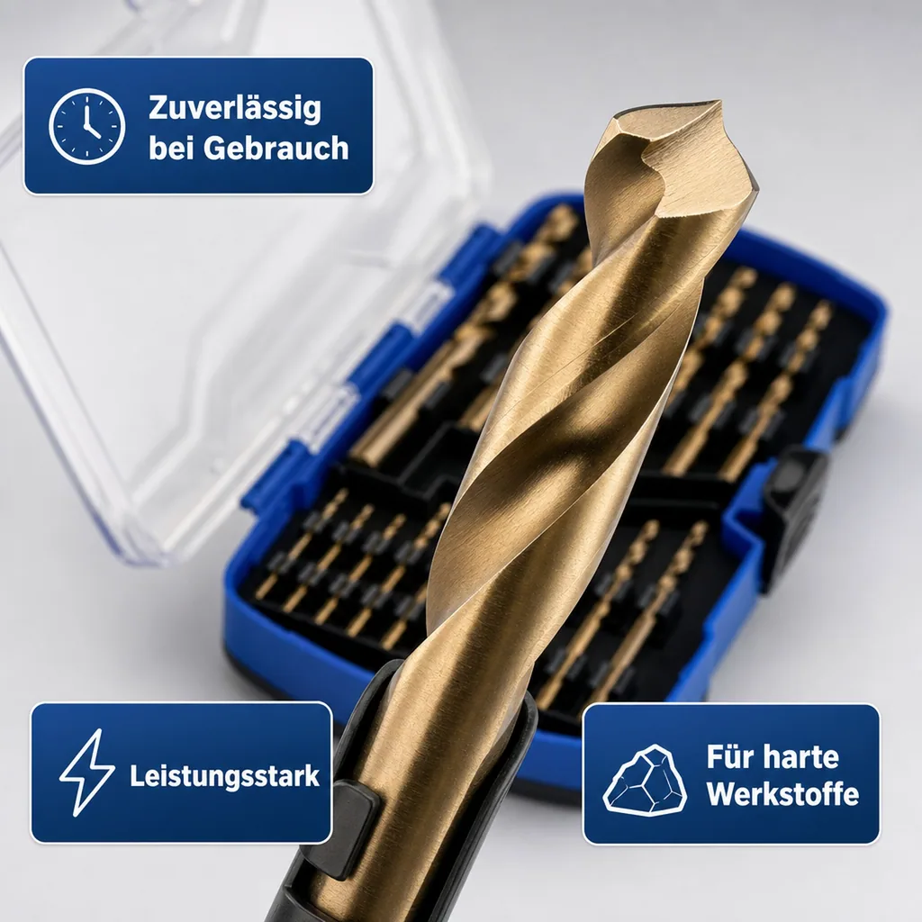 Cobalt-Bohrer-Satz, 17-teilig